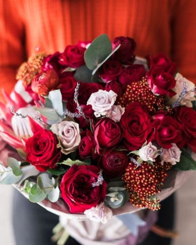 <p>Let our expert florists create something truly special just for your Valentine. Our Valentine’s Day Designer’s Choice Bouquet is a one-of-a-kind arrangement handcrafted with the freshest seasonal blooms available.</p>
<p>Each bouquet is uniquely designed by our florists, who carefully select flowers, colors, and textures to create a beautiful and heartfelt expression of love. No two arrangements are exactly alike—your bouquet will be as special as the person receiving it.</p>
<p><strong><em>Please note: Flower varieties and colors are chosen at the designer’s discretion based on availability and artistic vision. Images are representative of style only.</em></strong></p>
<p>Perfect for when you want something beautiful, personal, and completely unique this Valentine’s Day.</p>