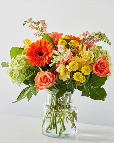 <p>The spirit of a sunny autumn day in a beautiful bouquet.</p>